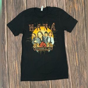 MANA Rayando El Sol Tour 2019 Concert T-Shirt SMALL ROCK EN ESPANOL NEW